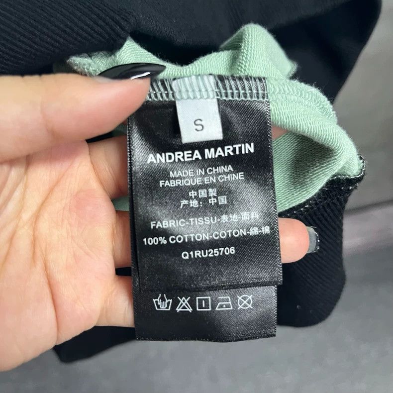 Anonymous Club Andrea Martin Green High Neck Sweatshirt Size US S / EU 44-46 / 1 - 3 Thumbnail