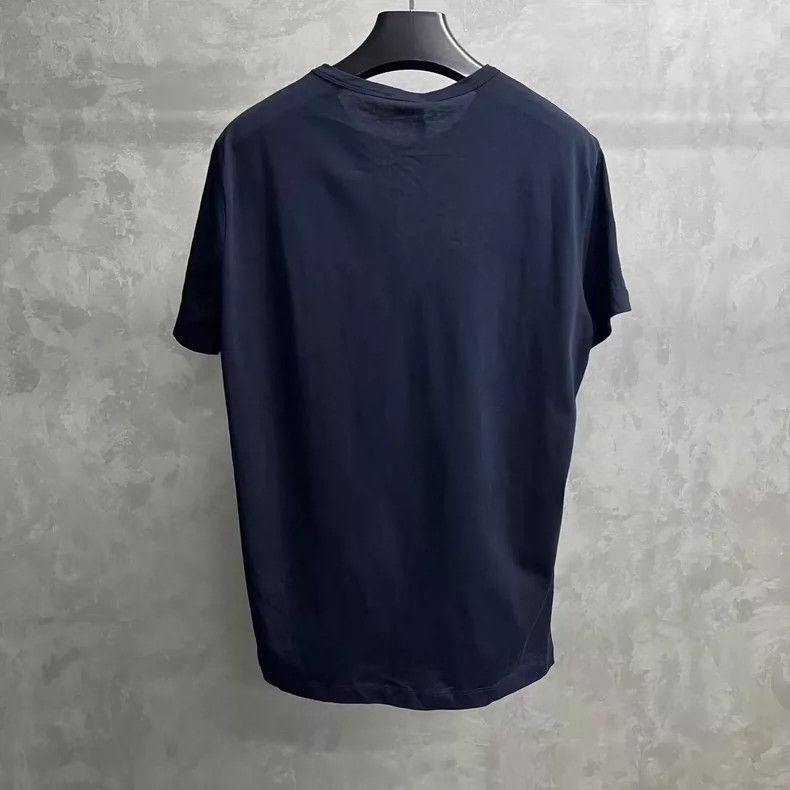 Moncler Moncler Navy Graphic Print Short Sleeve T-Shirt Size US XL / EU 56 / 4 - 4 Thumbnail