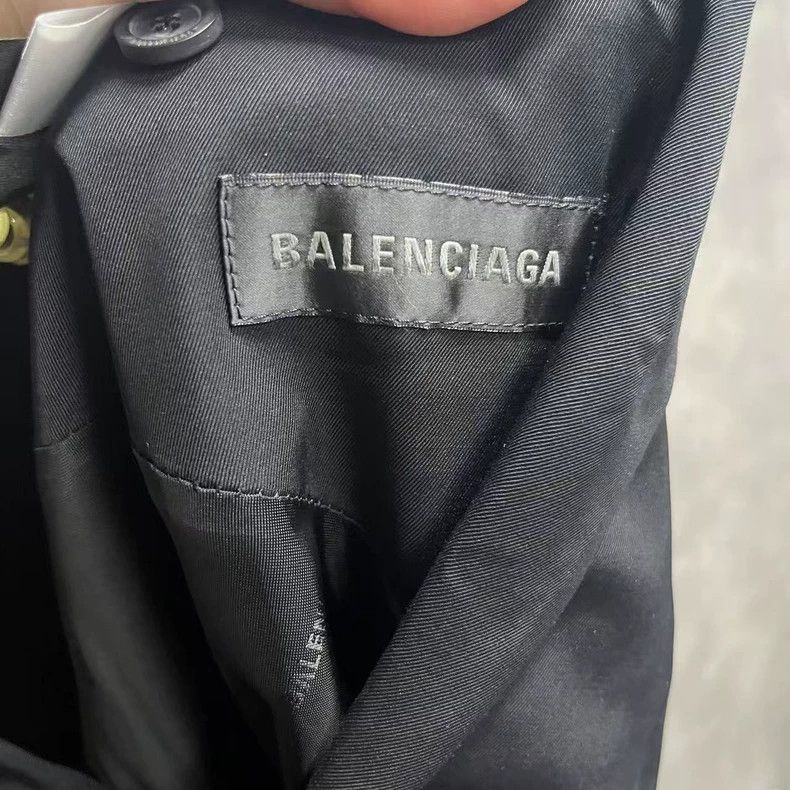Balenciaga Balenciaga Black Elegant Blazer Jacket Size US M / EU 48-50 / 2 - 3 Thumbnail