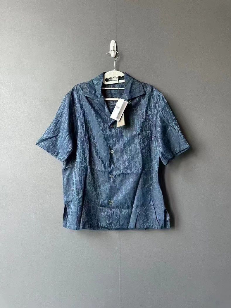 Dior Dior Short Sleeve Button-Up Shirt Size US L / EU 52-54 / 3 - 4 Thumbnail