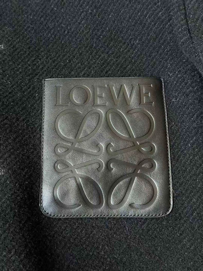 Loewe LOEWE Wool Leather Label Jacket Size US L / EU 52-54 / 3 - 5 Thumbnail
