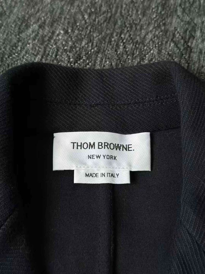 Thom Browne Thom Browne Sleeve Logo Suit Jacket Size US M / EU 48-50 / 2 - 2 Thumbnail
