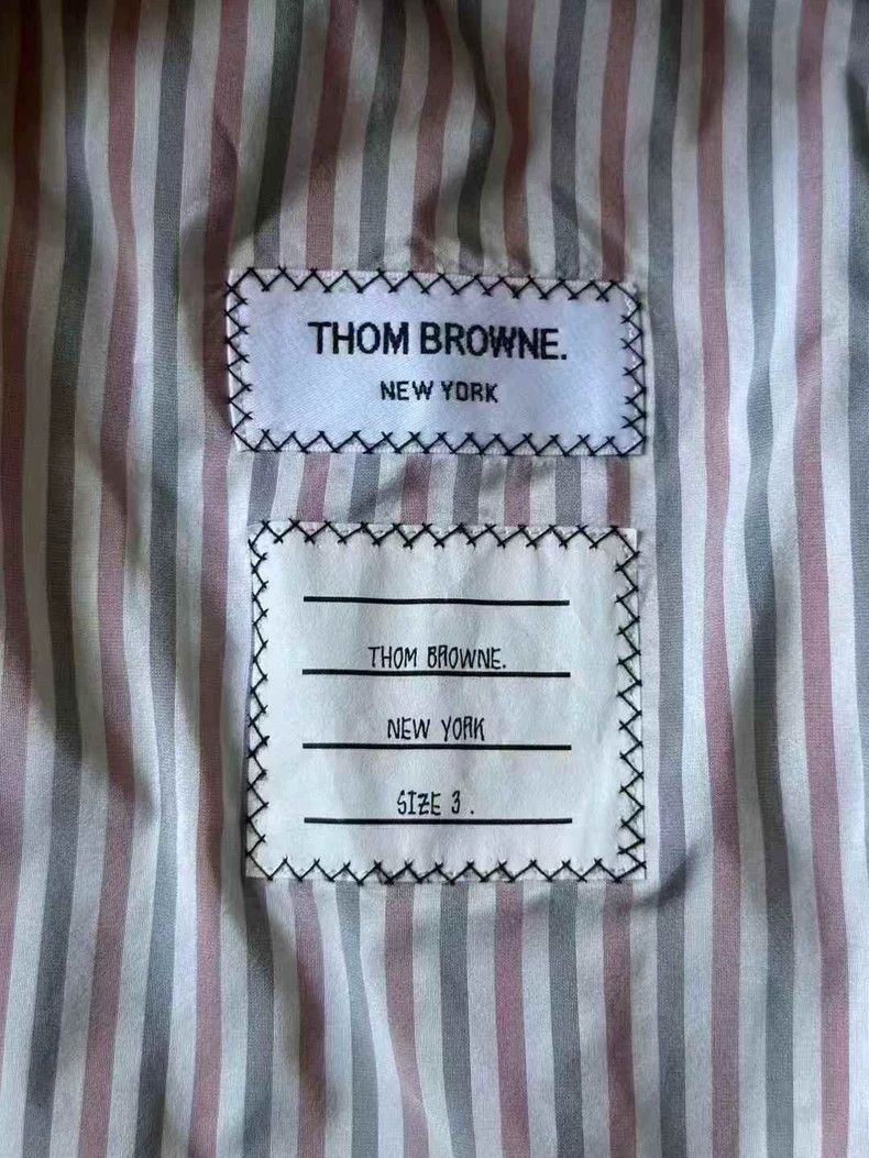Thom Browne Thom Browne Windbreaker Jacket with Hood Size US L / EU 52-54 / 3 - 5 Thumbnail