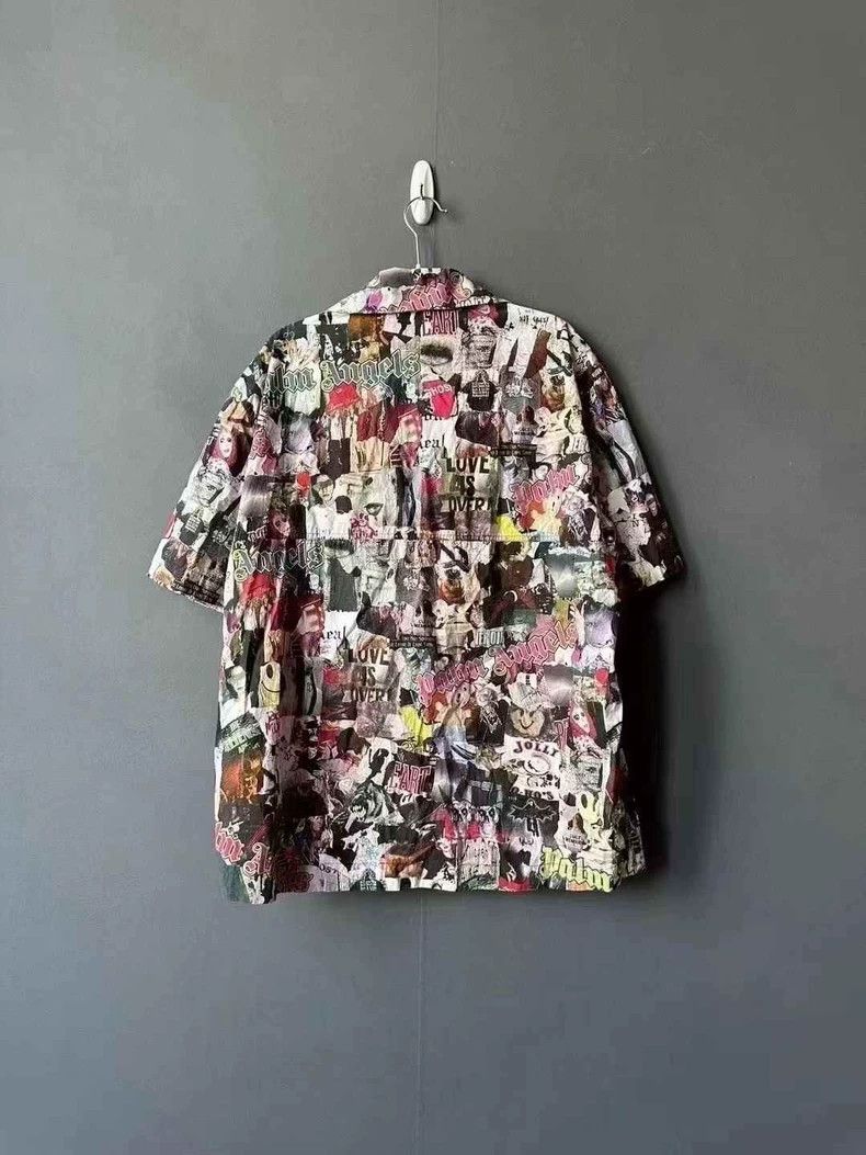Moncler Genius Moncler x Palm Angels Short Sleeve Shirt Size US M / EU 48-50 / 2 - 2 Thumbnail