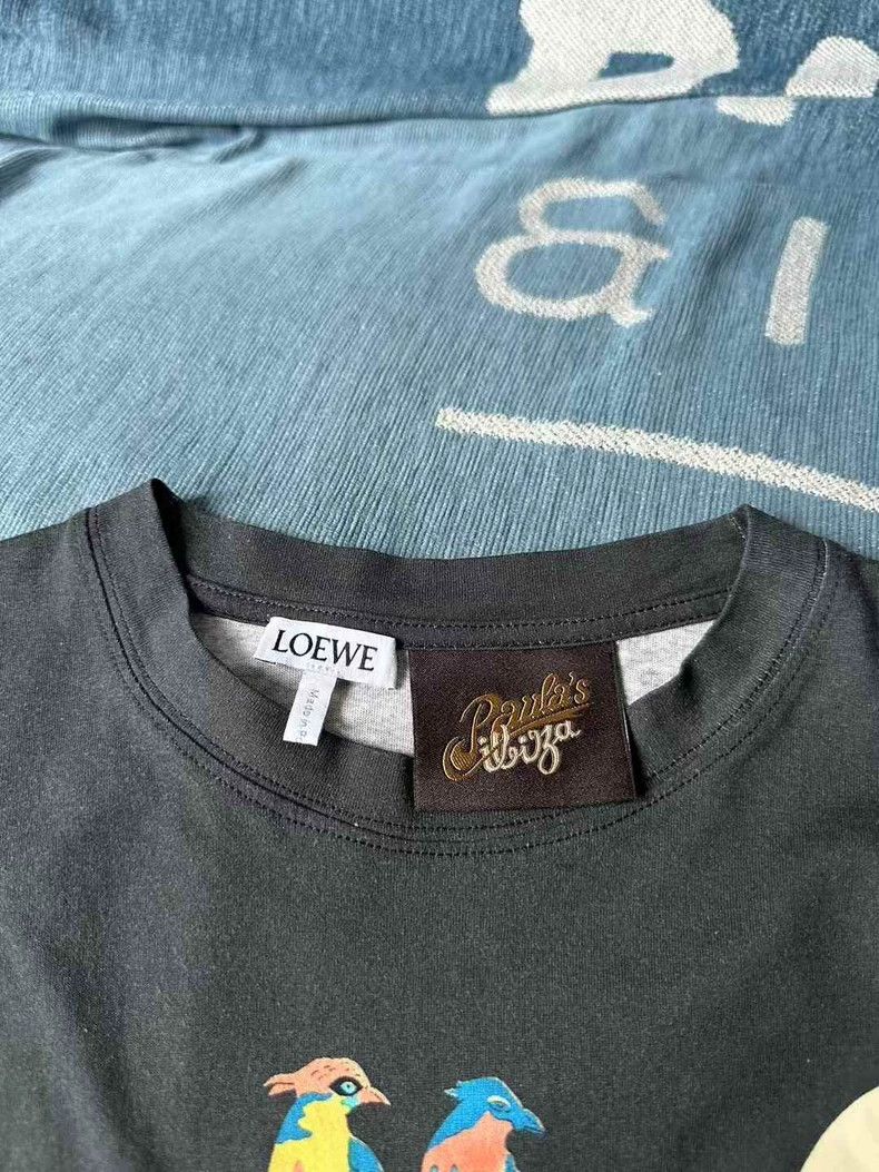 Loewe Loewe Paula Short Sleeve T-Shirt Size US XXS / EU 40 - 3 Thumbnail