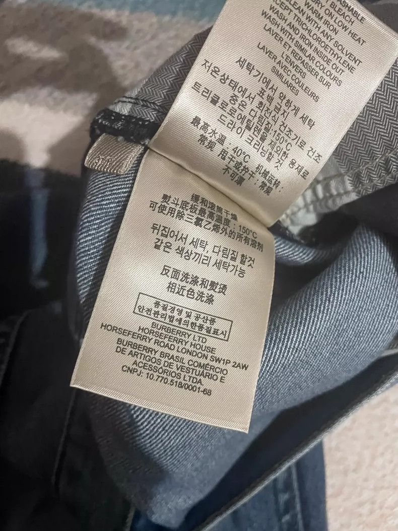 Burberry Burberry Men's Casual Denim Jeans Size US 34 / EU 50 - 6 Thumbnail