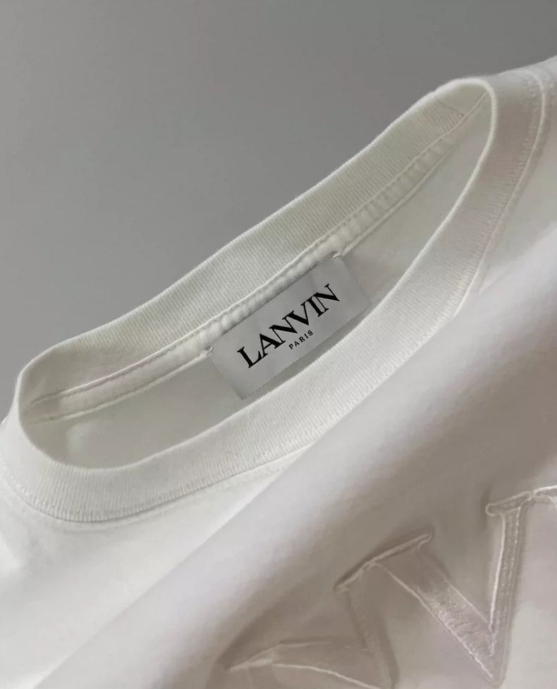 Lanvin LANVIN Short Sleeve T-Shirt for Men Size US S / EU 44-46 / 1 - 5 Thumbnail