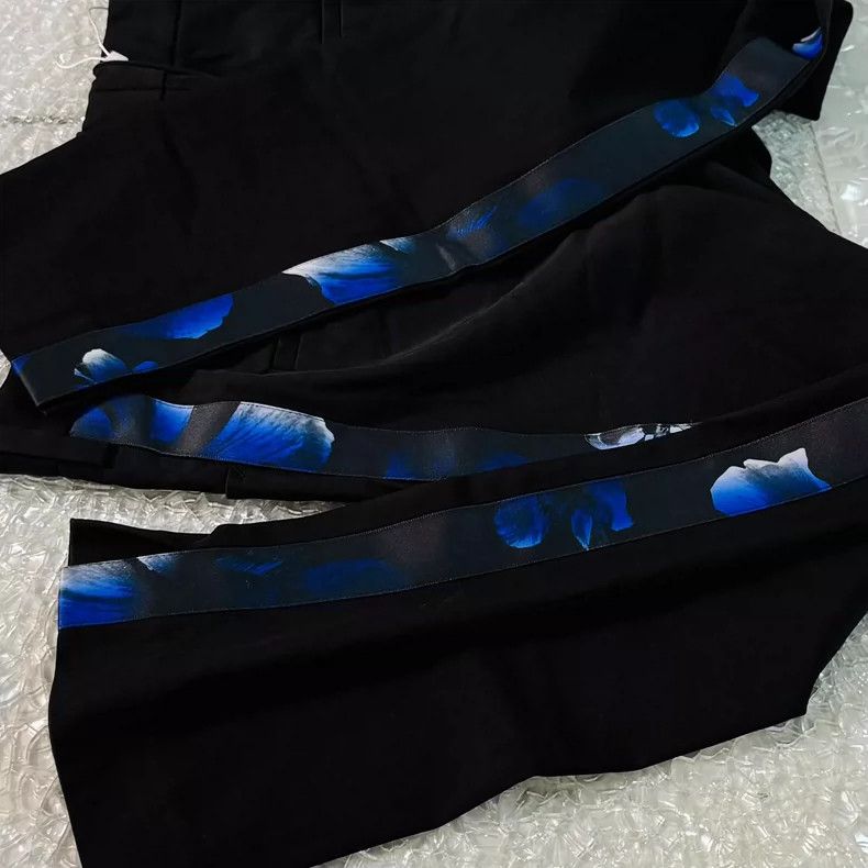 Neil Barrett Neil Barrett Floral Stripe Casual Pants Size US 44 / EU 60 - 3 Thumbnail