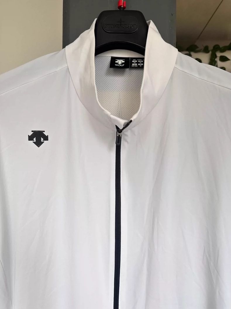 Moncler Descente White Golf Jacket Lightweight Sportswear Size US XL / EU 56 / 4 - 2 Thumbnail