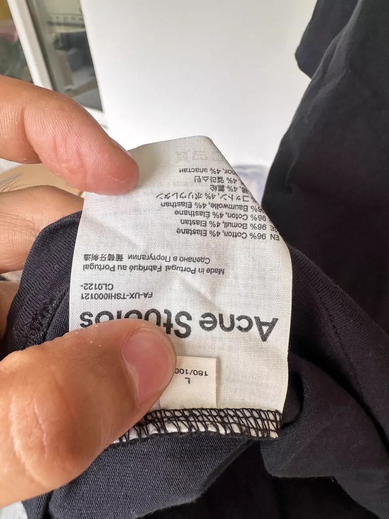Acne Studios Acne Studios Classic Logo Short Sleeve T-Shirt Size US L / EU 52-54 / 3 - 5 Thumbnail