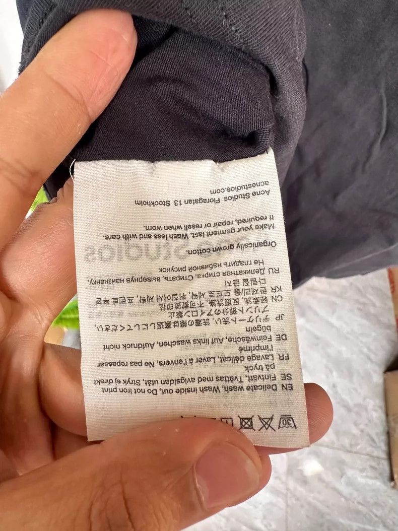 Acne Studios Acne Studios Classic Logo Short Sleeve T-Shirt Size US L / EU 52-54 / 3 - 6 Thumbnail