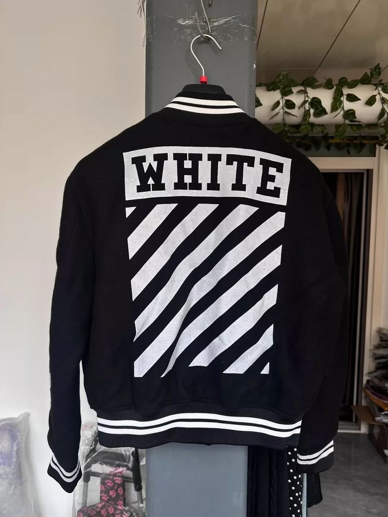 Off-White Off White Black White Striped Jacket Size US M / EU 48-50 / 2 - 4 Thumbnail