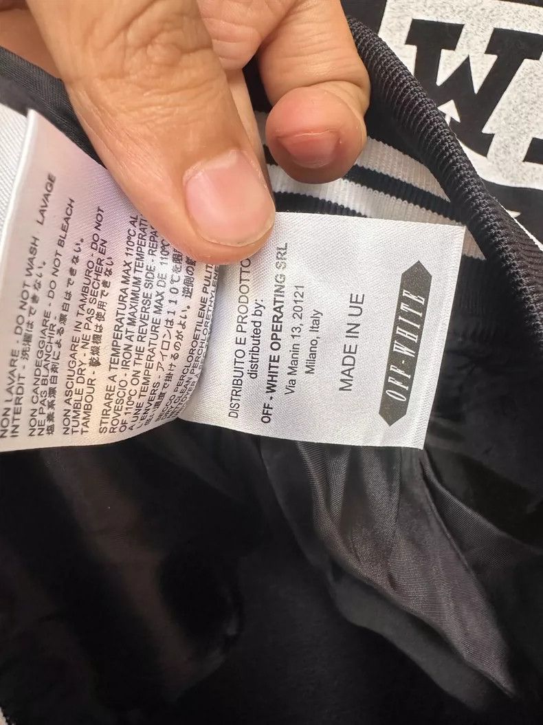 Off-White Off White Black White Striped Jacket Size US M / EU 48-50 / 2 - 5 Thumbnail