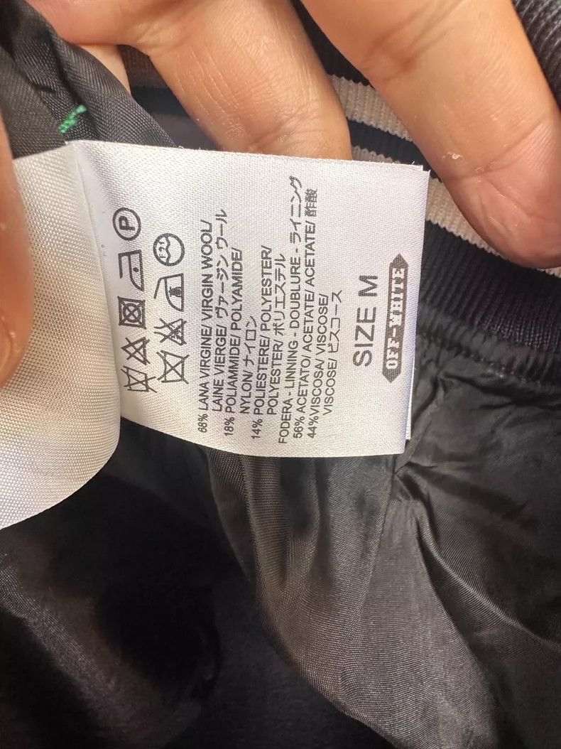 Off-White Off White Black White Striped Jacket Size US M / EU 48-50 / 2 - 6 Thumbnail