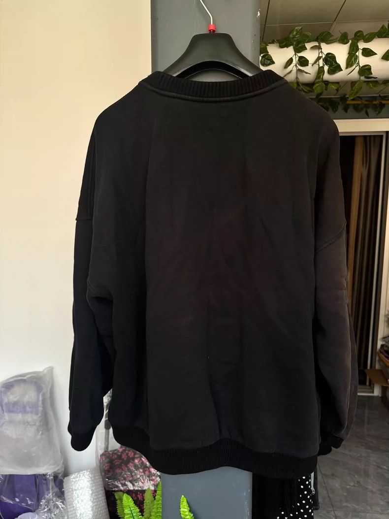 Ermenegildo Zegna Zegna Fear Of God Black Sweatshirt Size US XL / EU 56 / 4 - 4 Thumbnail