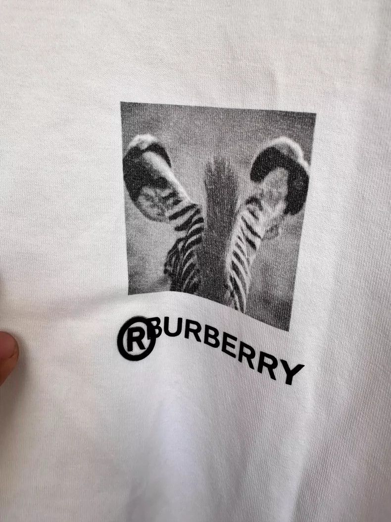 Burberry Burberry Classic Logo Plain Short Sleeve Shirt Size US S / EU 44-46 / 1 - 2 Thumbnail