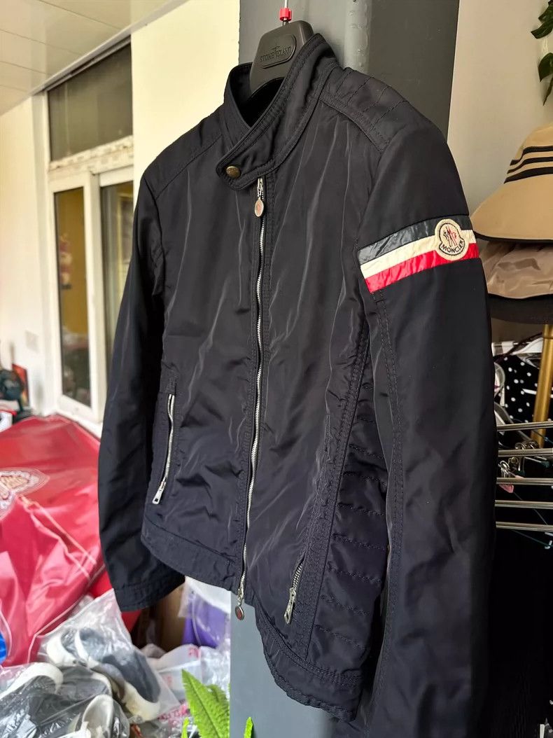 Moncler Moncler Military Nylon Racing Jacket Size US L / EU 52-54 / 3 - 3 Thumbnail