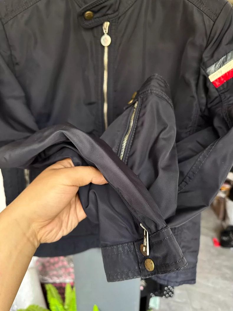Moncler Moncler Military Nylon Racing Jacket Size US L / EU 52-54 / 3 - 4 Thumbnail