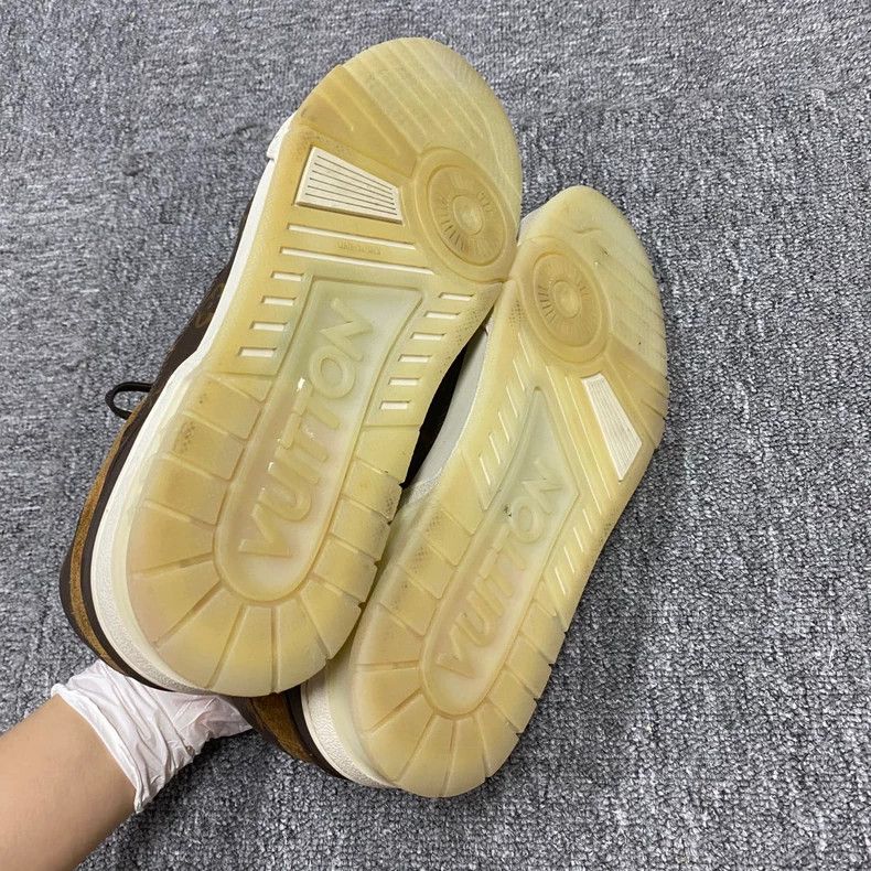 Louis Vuitton Louis Vuitton Brown Monogram Trainer Shoes Size US 8 / EU 41 - 4 Thumbnail