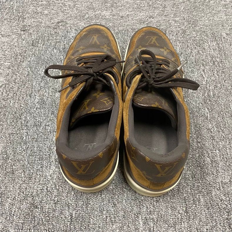 Louis Vuitton Louis Vuitton Brown Monogram Trainer Shoes Size US 8 / EU 41 - 3 Thumbnail