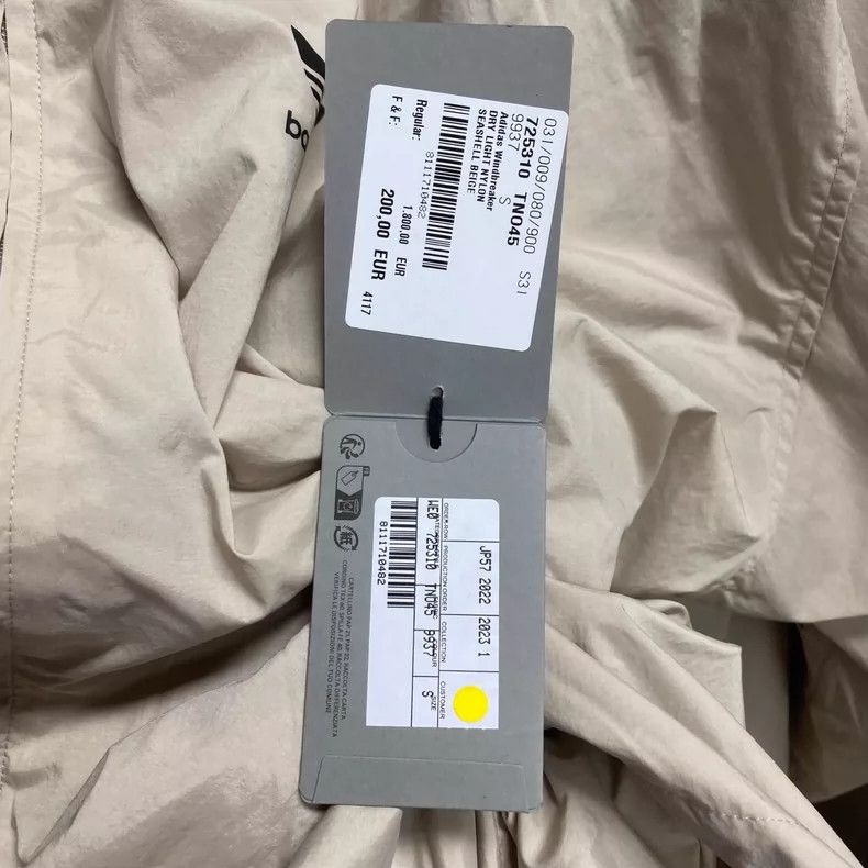 Balenciaga Balenciaga Adidas Khaki Gray Sun Protection Jacket Size US S / EU 44-46 / 1 - 6 Thumbnail