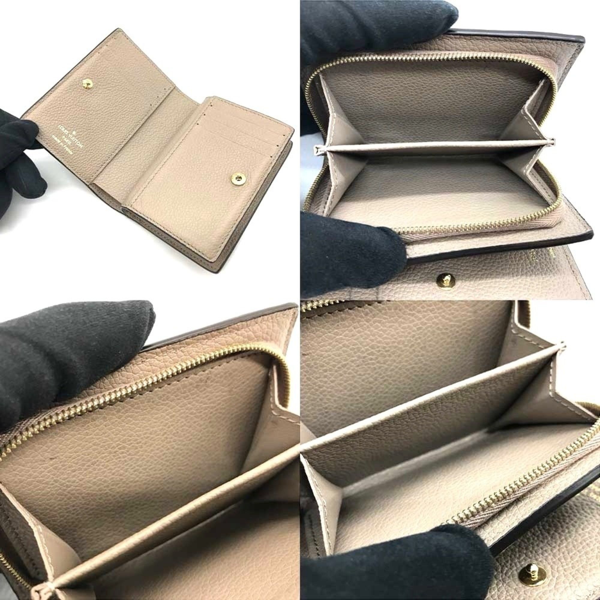 Louis Vuitton Louis Vuitton Portefeuillek Monogram Empreinte Leather Greige Bi-fold Wallet M80152 LOUIS VUITTON Size ONE SIZE - 4 Thumbnail