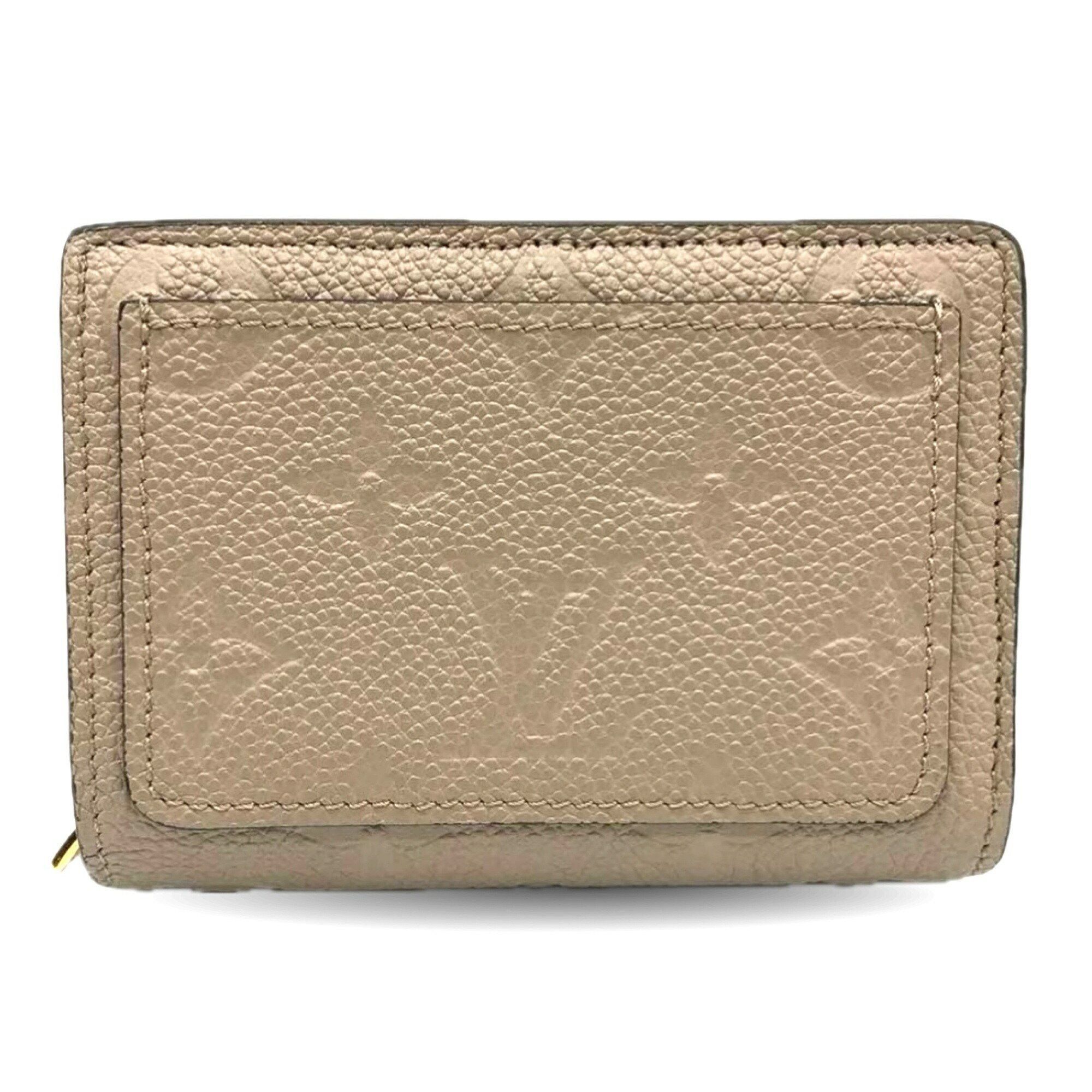 Louis Vuitton Louis Vuitton Portefeuillek Monogram Empreinte Leather Greige Bi-fold Wallet M80152 LOUIS VUITTON Size ONE SIZE - 2 Thumbnail