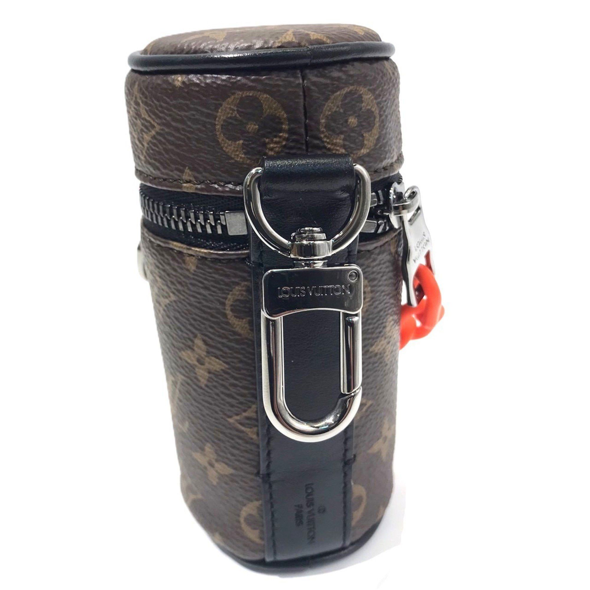Louis Vuitton Louis Vuitton Monogram Barrel Pouch Chain Brown Orange Virgil Abloh M00966 LOUIS VUITTON Size ONE SIZE - 3 Thumbnail
