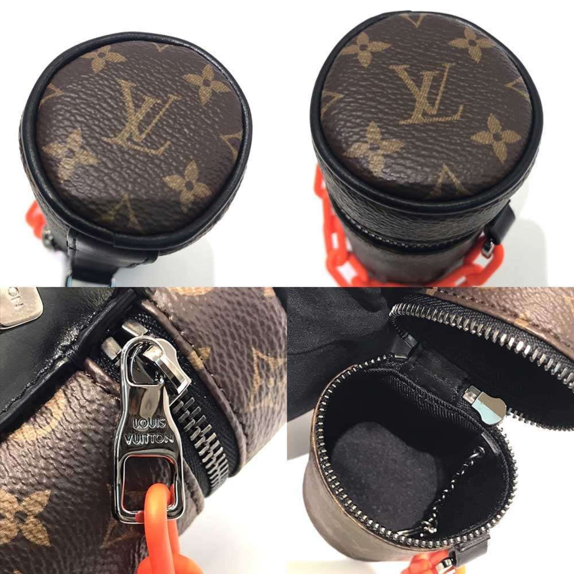 Louis Vuitton Louis Vuitton Monogram Barrel Pouch Chain Brown Orange Virgil Abloh M00966 LOUIS VUITTON Size ONE SIZE - 2 Thumbnail
