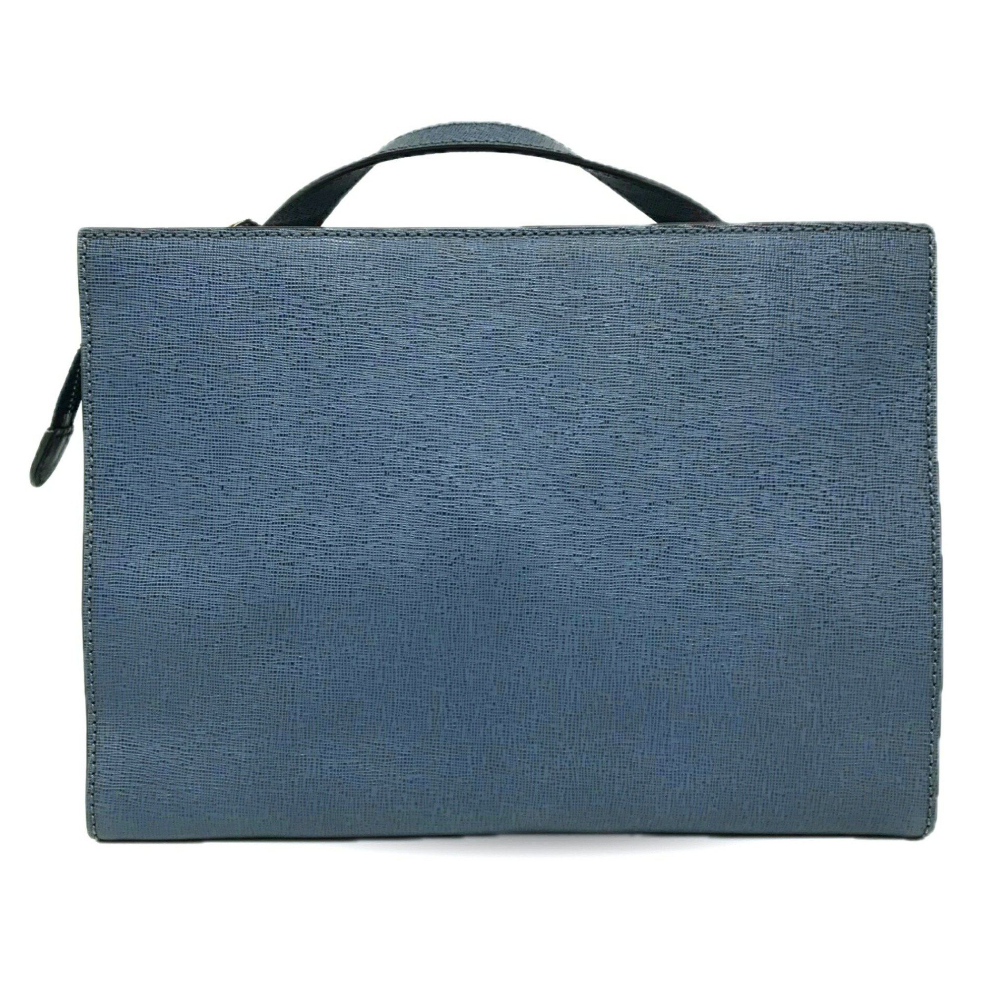Fendi FENDI Demi Jour Shoulder Bag Handbag Leather Navy Ladies Size ONE SIZE - 2 Thumbnail