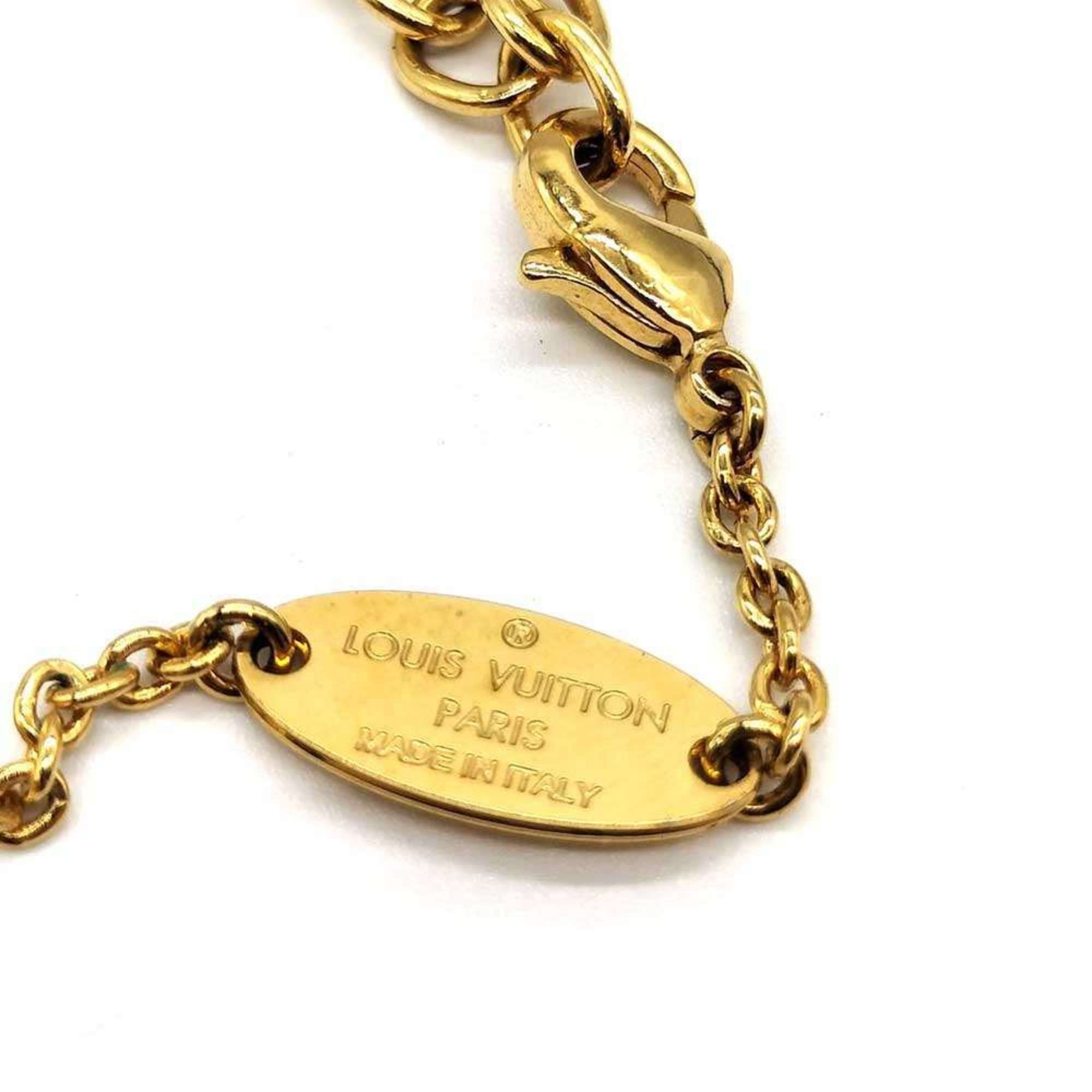 Louis Vuitton Louis Vuitton LV&ME Y motif bracelet gold color GP ladies M67182 LOUIS VUITTON Size ONE SIZE - 4 Thumbnail