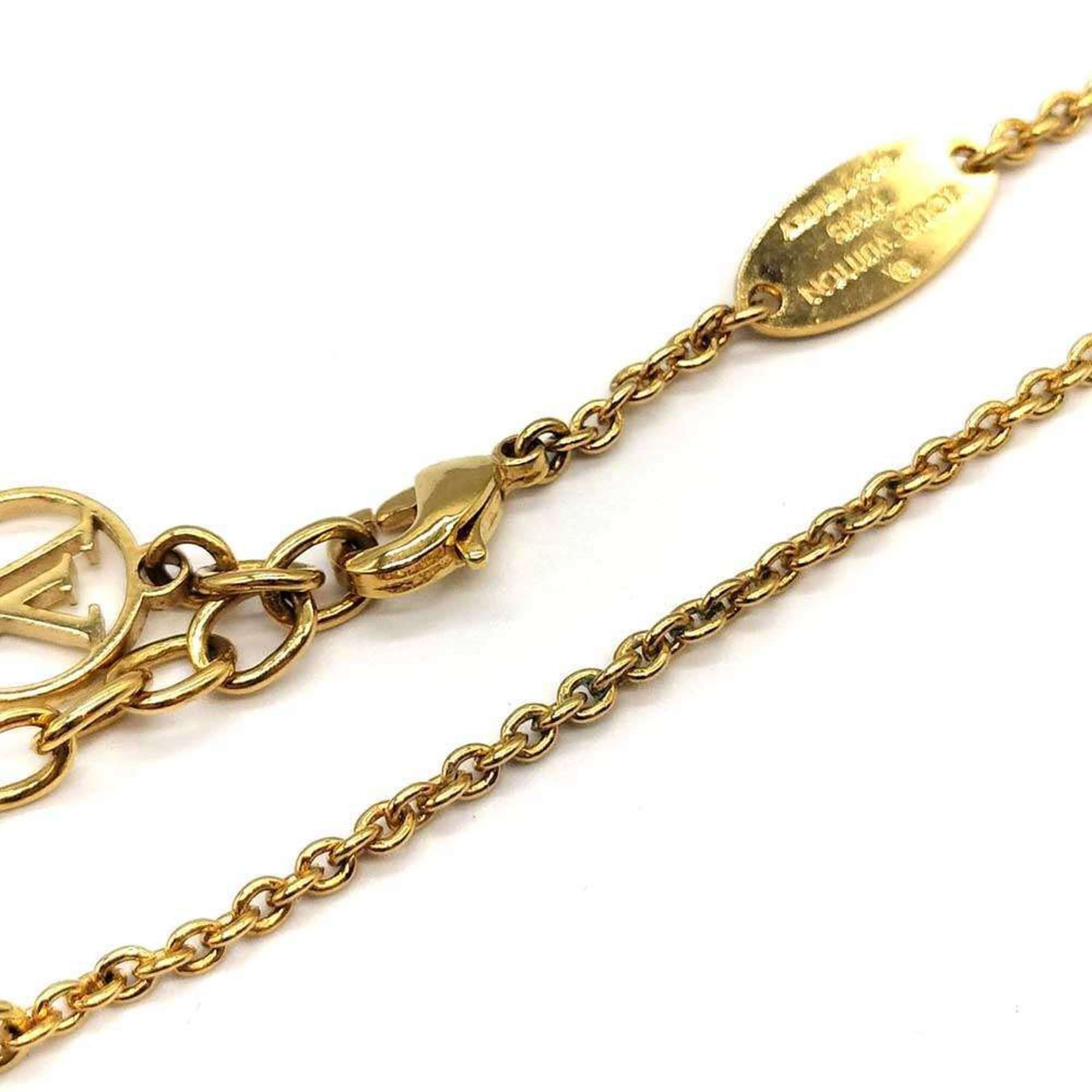 Louis Vuitton Louis Vuitton LV&ME Y motif bracelet gold color GP ladies M67182 LOUIS VUITTON Size ONE SIZE - 6 Thumbnail