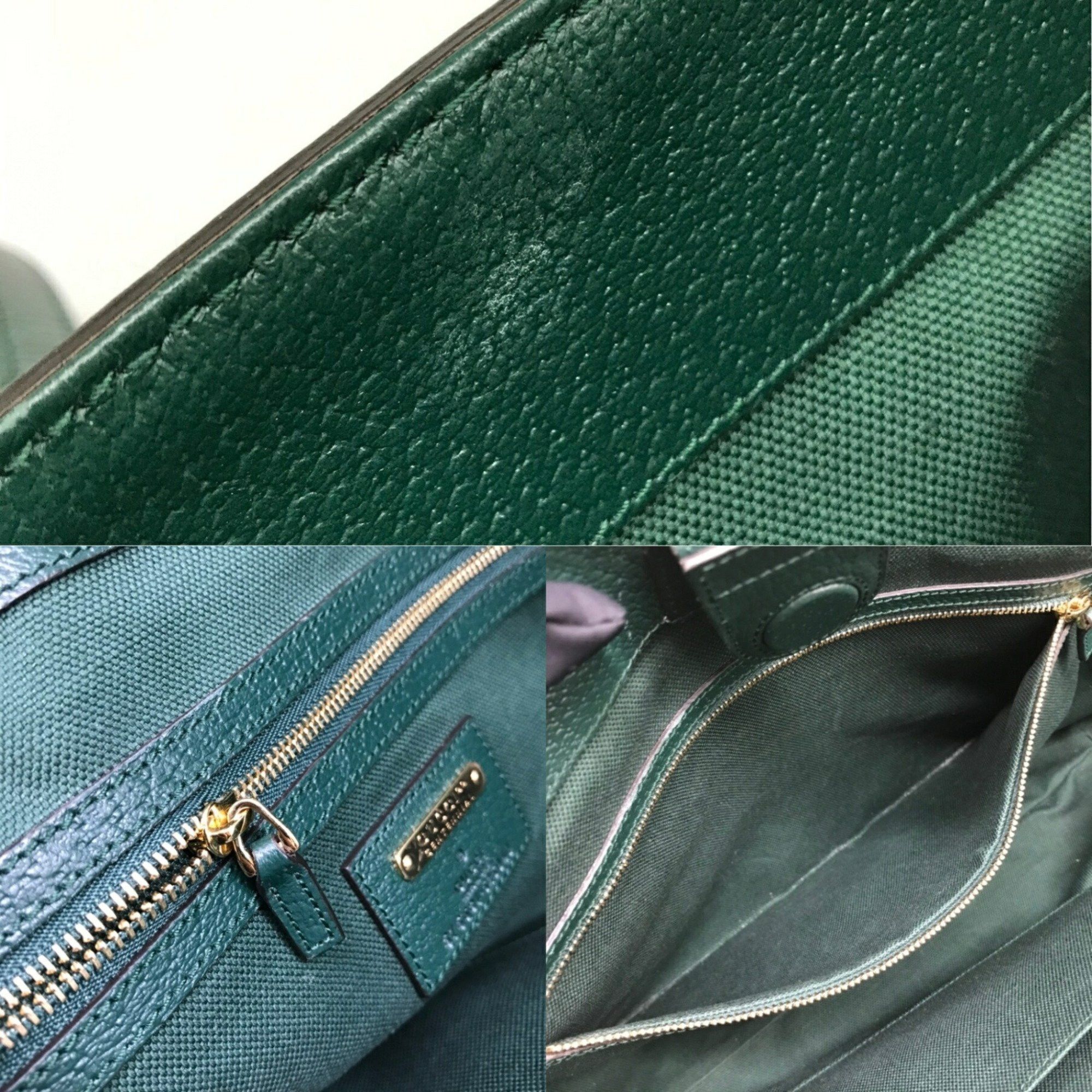 Gucci Gucci Ophidia GG Canvas Jacquard Tote Bag Green Leather Ladies 676681 GUCCI Size ONE SIZE - 5 Thumbnail