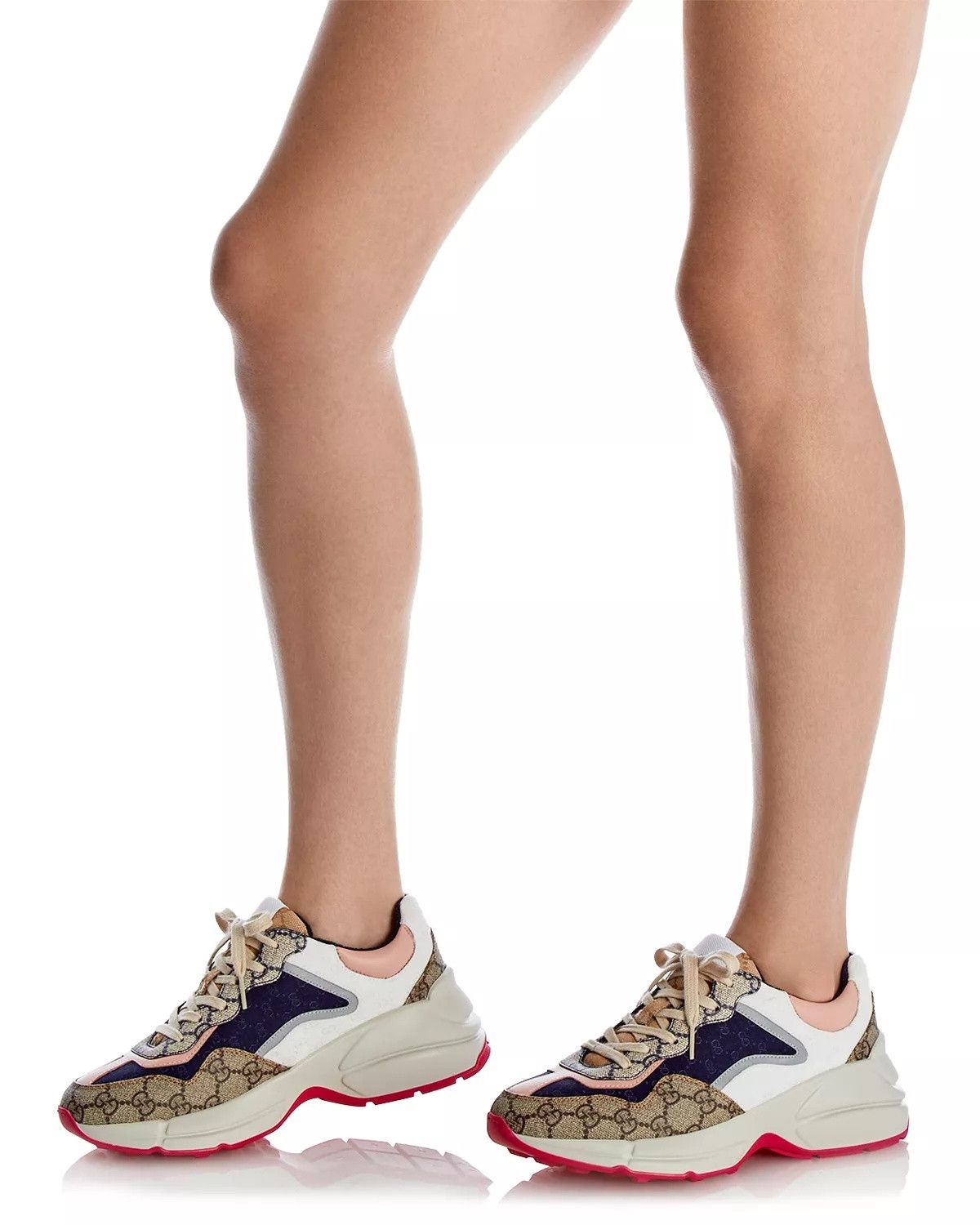 Gucci gg rhyton low top sneakers Size US 7 / IT 37 - 2 Thumbnail