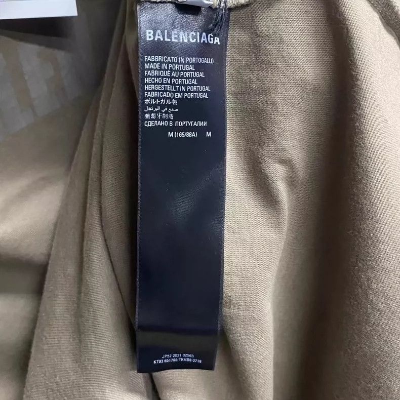 Balenciaga Balenciaga Logo Short Sleeve Tee Shirt Size US XS / EU 42 / 0 - 5 Thumbnail