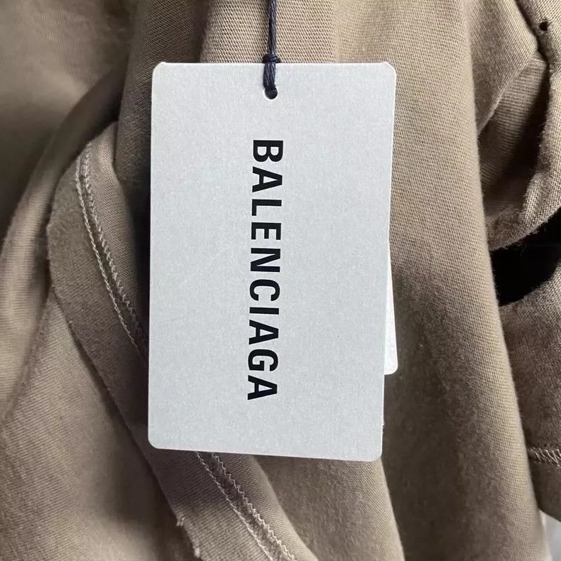 Balenciaga Balenciaga Logo Short Sleeve Tee Shirt Size US XS / EU 42 / 0 - 4 Thumbnail