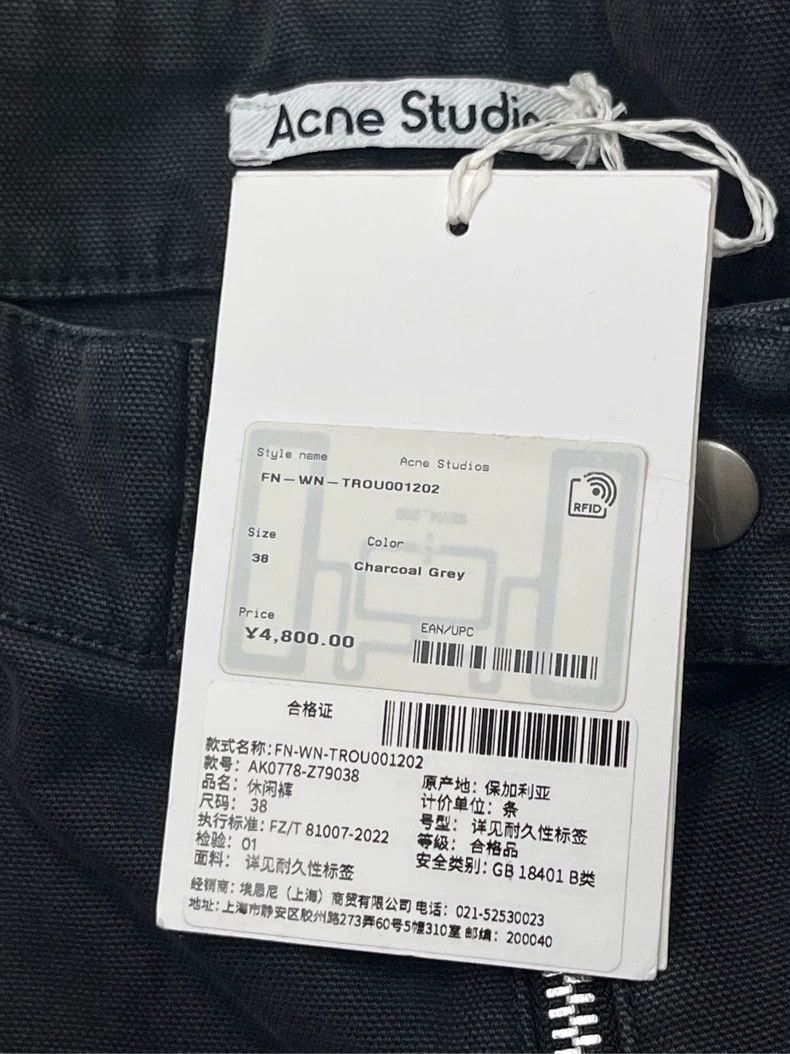 Acne Studios Acne Studios Vintage Cargo Pants for SS24 Size US 38 / EU 54 - 5 Thumbnail