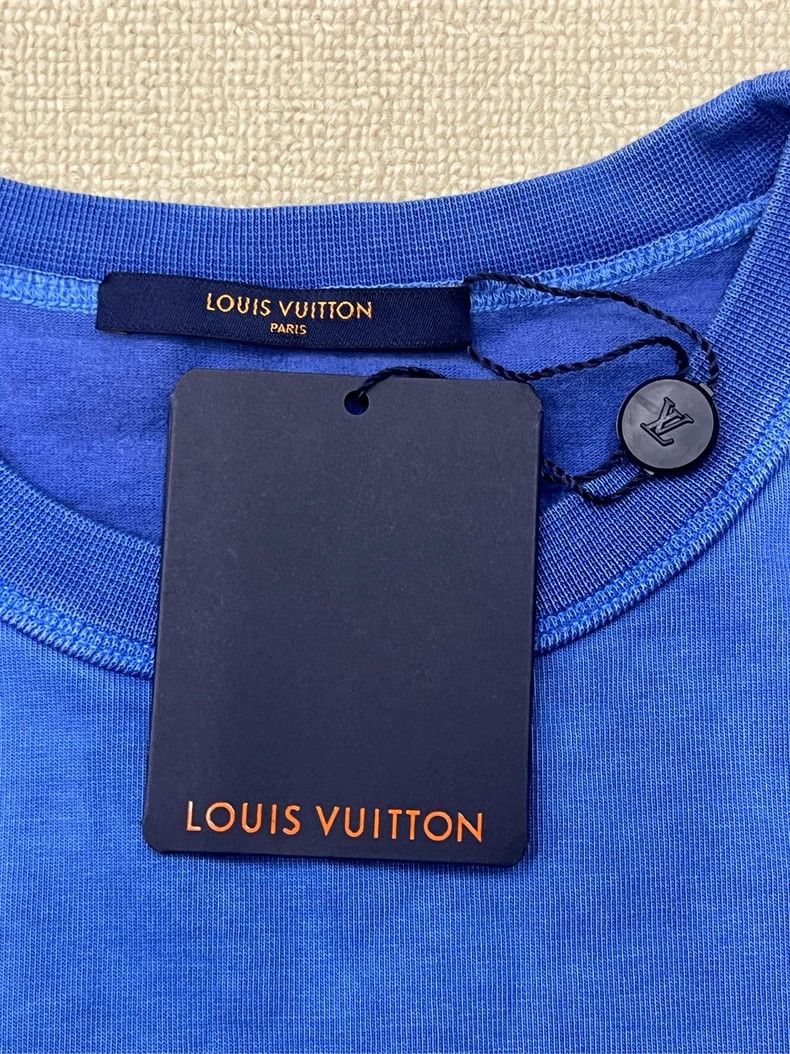Louis Vuitton Louis Vuitton Reflective Logo Short Sleeve T-Shirt Size US M / EU 48-50 / 2 - 3 Thumbnail