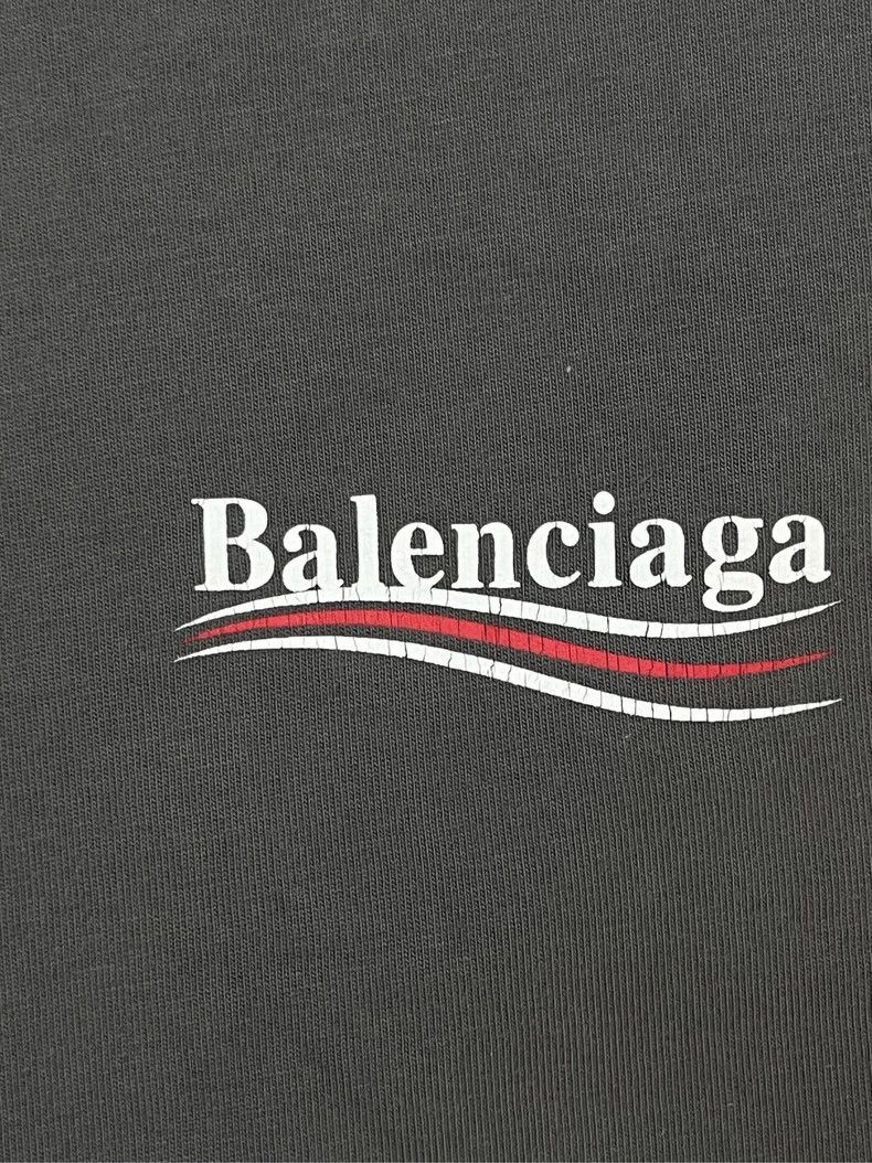 Balenciaga Balenciaga Political Campaign Logo Short Sleeve T-shirt Size US S / EU 44-46 / 1 - 3 Thumbnail