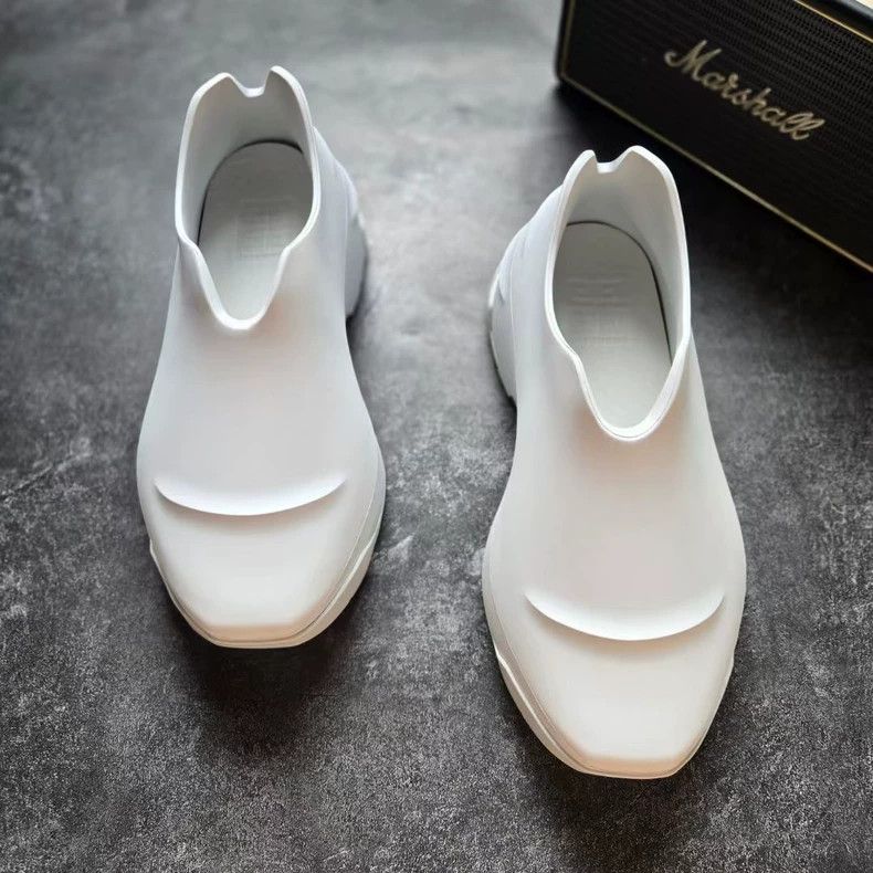 Givenchy Givenchy White Slip-On Derby Shoes Size 41 Size US 9 / EU 42 - 3 Thumbnail