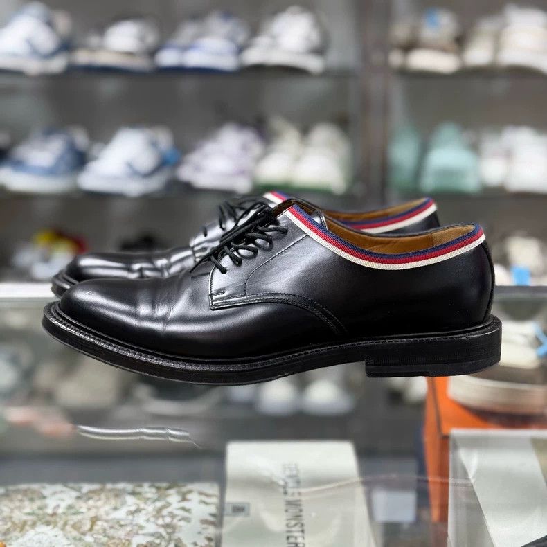 Gucci Gucci Striped Dress Shoes Size UK7 Size US 8 / EU 41 - 2 Thumbnail