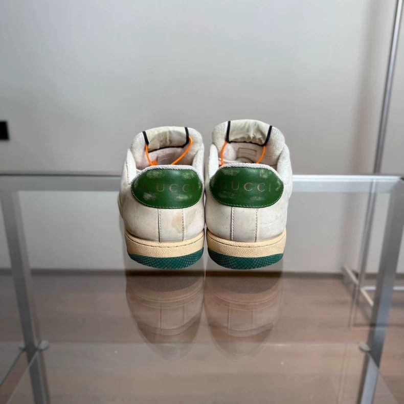 Gucci Gucci White Green Sneakers Size UK8 Size US 9 / EU 42 - 5 Thumbnail