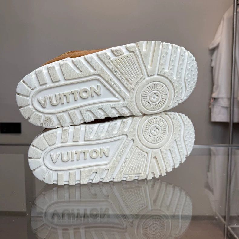 Louis Vuitton Louis Vuitton LV Trainer Maxi Brown Sneakers Size US 8 / EU 41 - 7 Thumbnail