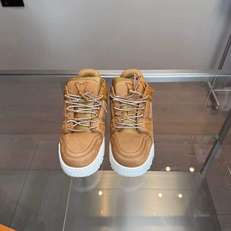 Louis Vuitton Louis Vuitton LV Trainer Maxi Brown Sneakers Size US 8 / EU 41 - 4 Thumbnail