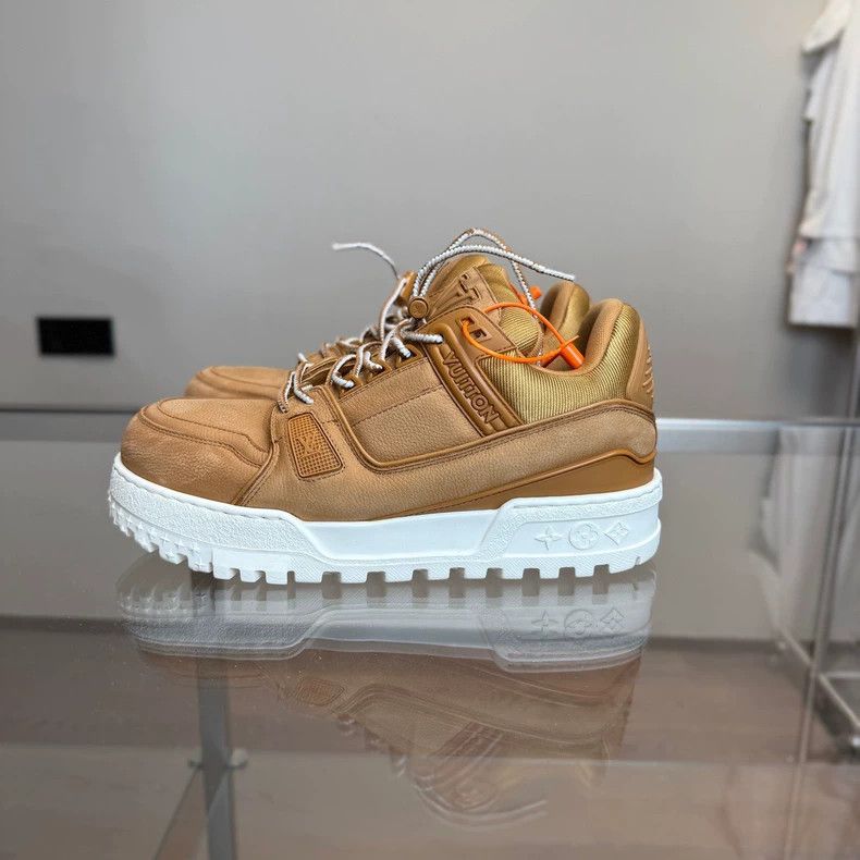 Louis Vuitton Louis Vuitton LV Trainer Maxi Brown Sneakers Size US 8 / EU 41 - 2 Thumbnail