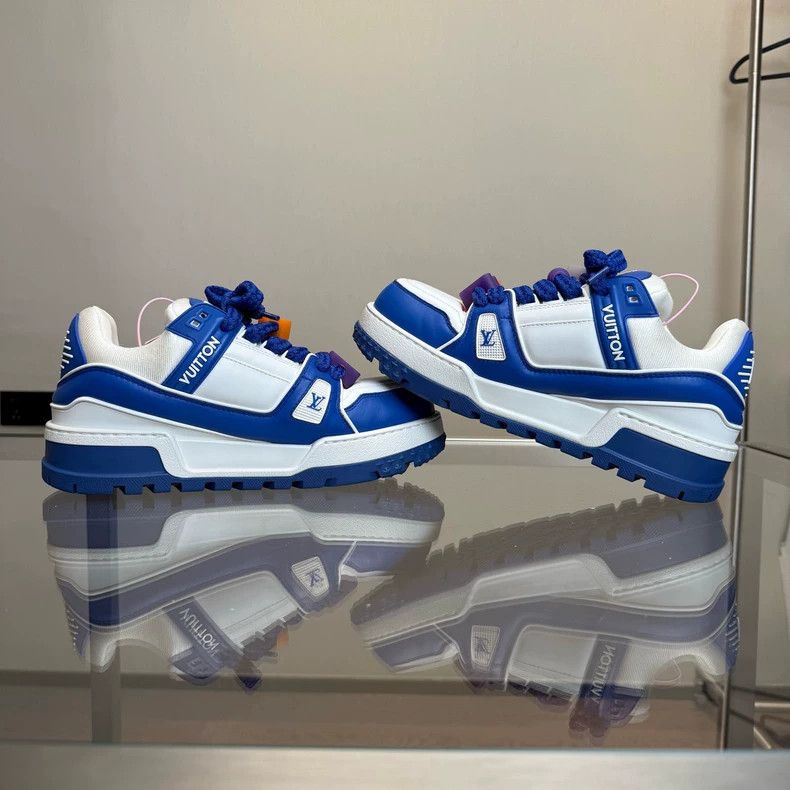 Louis Vuitton LV Louis Vuitton Trainer Maxi Sneakers UK7 Size US 8 / EU 41 - 4 Thumbnail