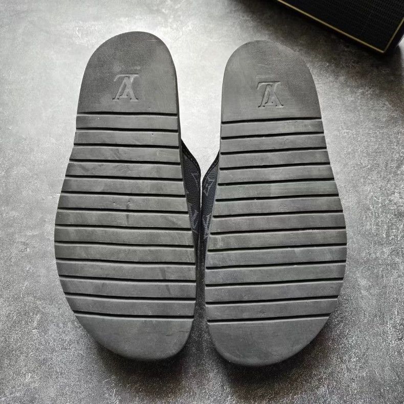 Louis Vuitton Louis Vuitton Miami Black Slide Sandals Size 41 Size US 8.5 / EU 41-42 - 7 Thumbnail