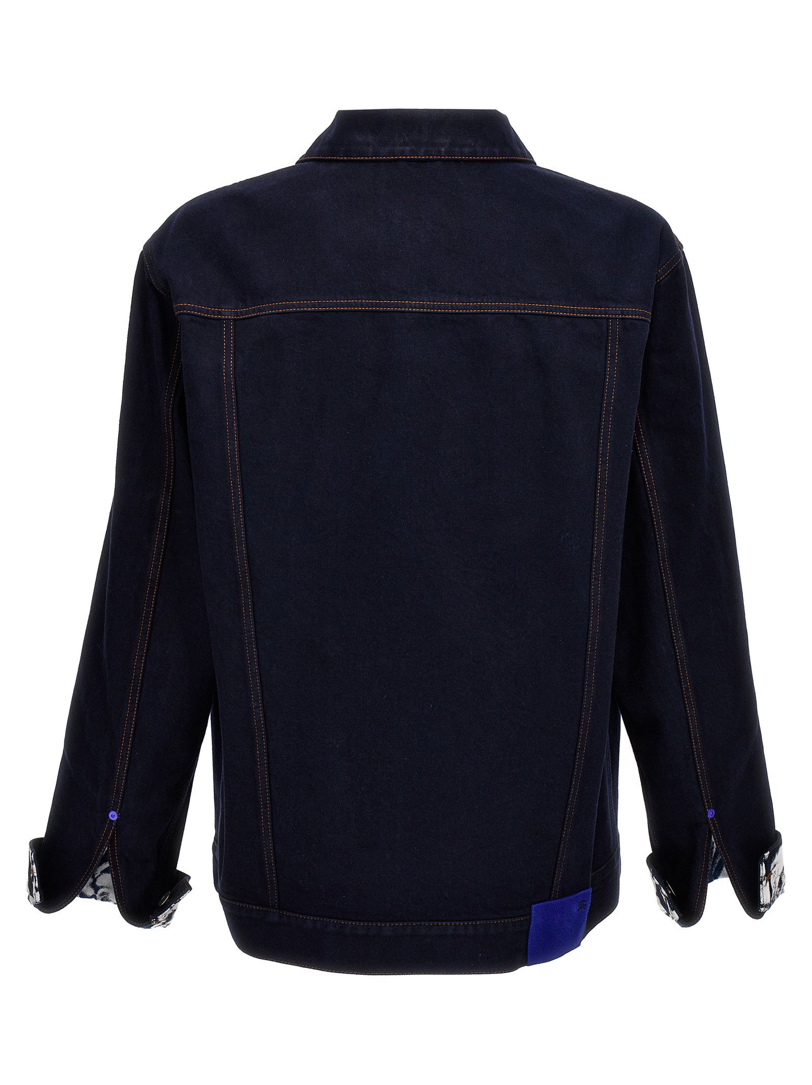 Burberry Denim Jacket Size US M / EU 48-50 / 2 - 2 Thumbnail