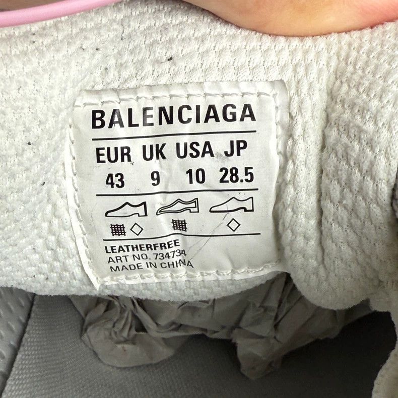 Balenciaga Balenciaga 3XL Gray White Sneakers Size US 10 / EU 43 - 7 Thumbnail