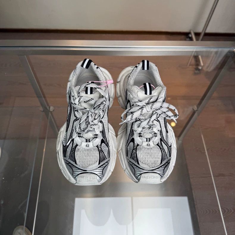 Balenciaga Balenciaga 3XL Gray White Sneakers Size US 10 / EU 43 - 5 Thumbnail